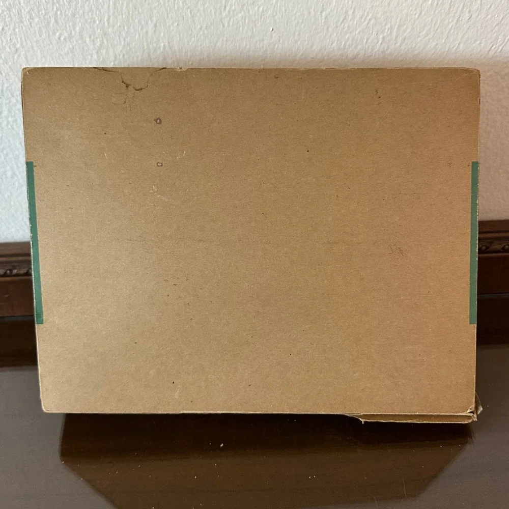 Vintage Shiny Brite Glass Christmas Tree EMPTY Ornament Box 12 Slot No Lid 11x9